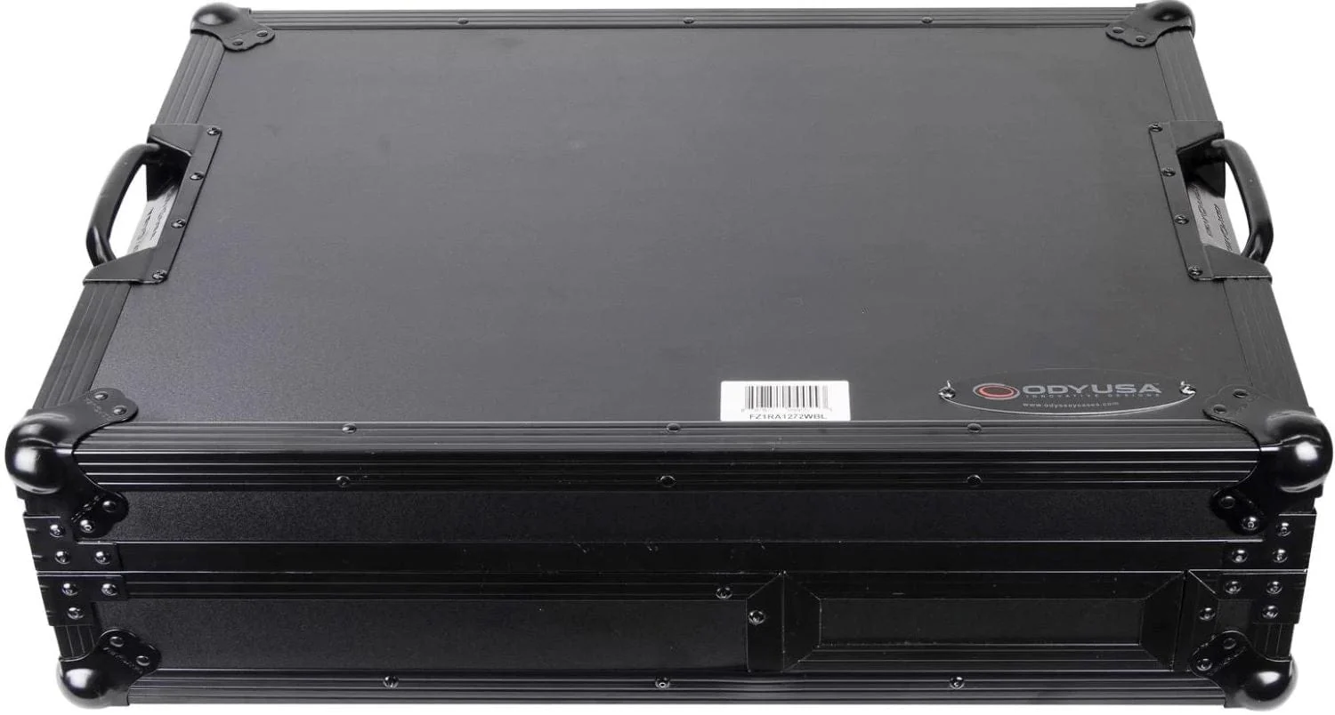 Odyssey FZ1RA1272WBL Black Reversible Rane Twelve and Seventy / Seventy-Two Battle Coffin Case - Image 15