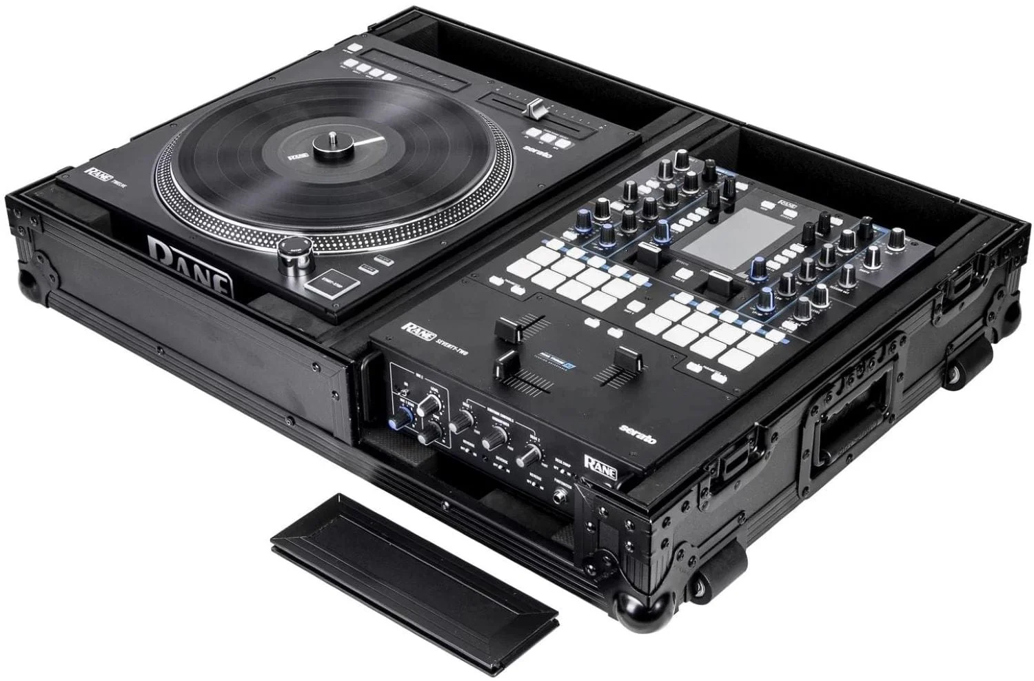 Odyssey FZ1RA1272WBL Black Reversible Rane Twelve and Seventy / Seventy-Two Battle Coffin Case - Image 5