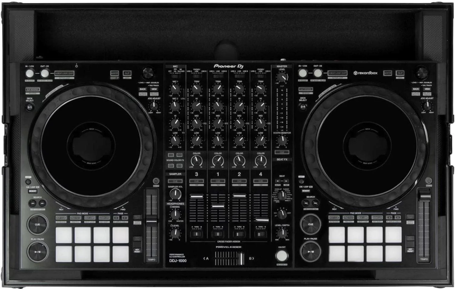 Odyssey FZDDJ1000BL Black Label Pioneer DJ DDJ-1000/1000SRT Controller Case - Image 5