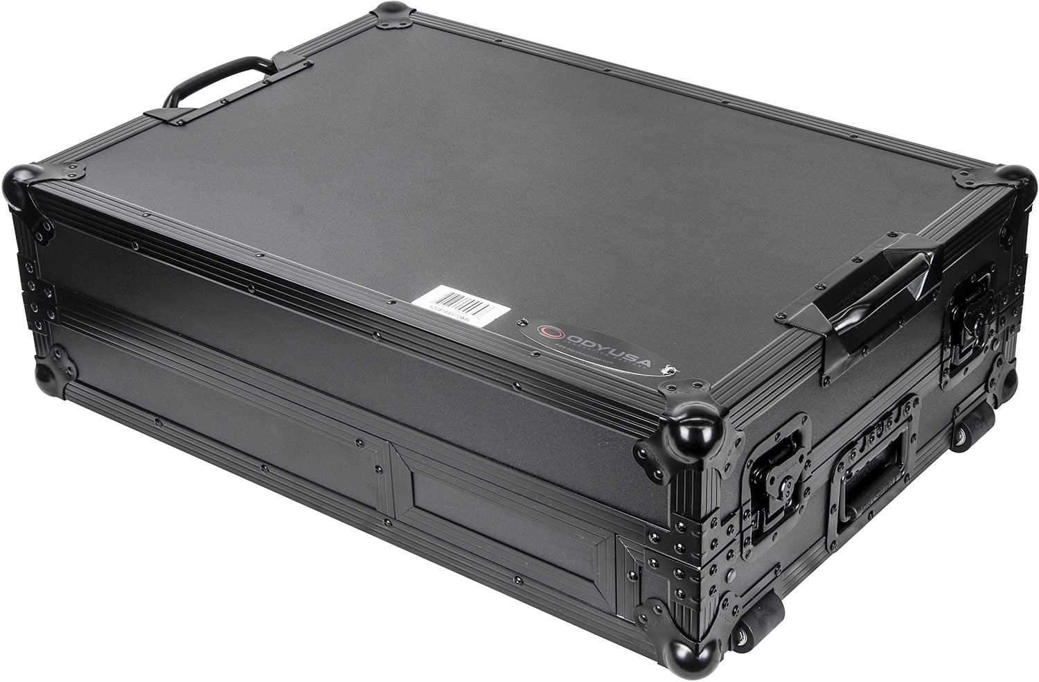 Odyssey FZGS1RA1272WBL Black Compact DJ Coffin with Wheels for Rane Twelve & Seventy-Two - Image 5