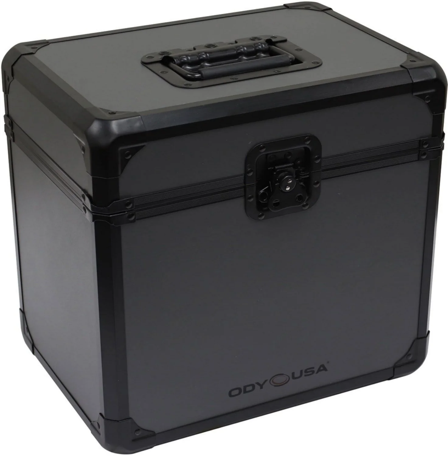 Odyssey KLP70BLG Black Krom on Gray LP/Utility Case Holds 70 12" Records - Image 3
