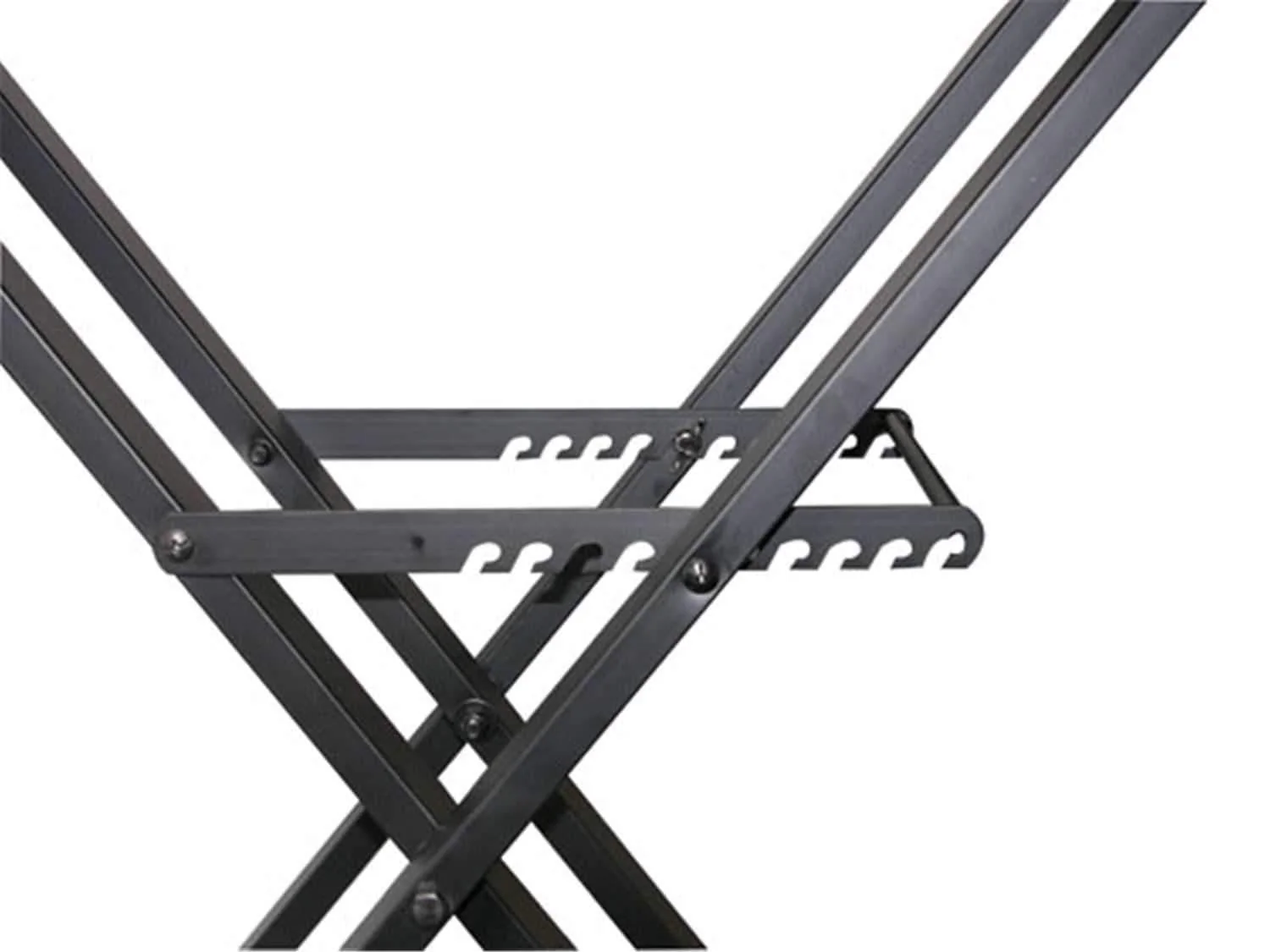 Odyssey LTBXS2 Heavy Duty Dual Tier DJ X-Stand - Image 4