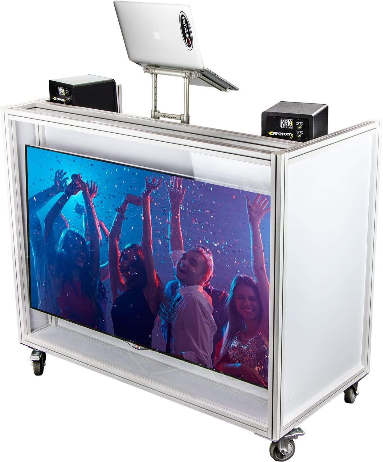 Odyssey MVDJ55W Majestic Rolling VDJ Booth 55-inch - Image 2