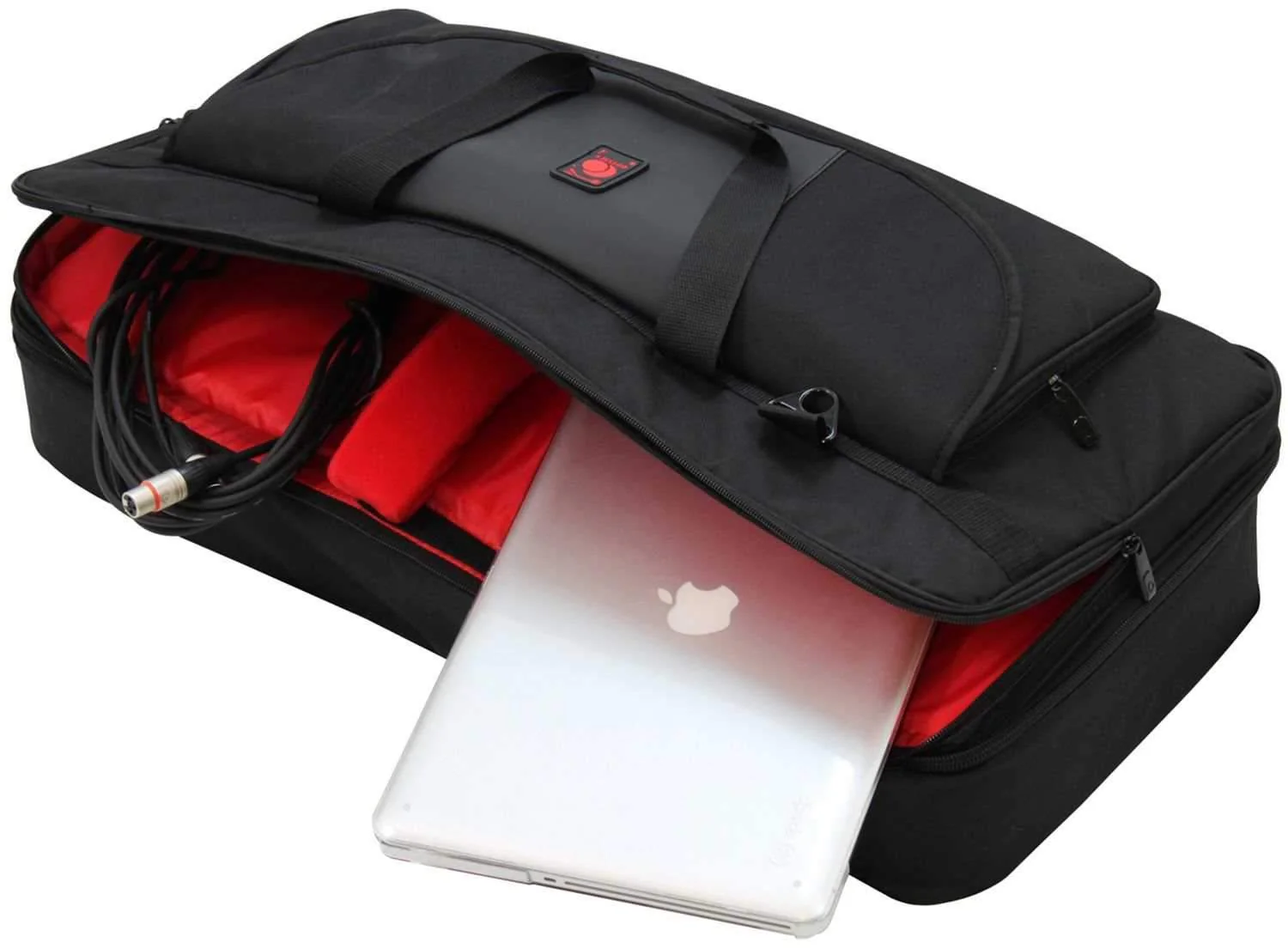 Odyssey Red Series Gear Bag for Pioneer DJ DDJ-SZ2 and XDJ-RX2 - Image 2
