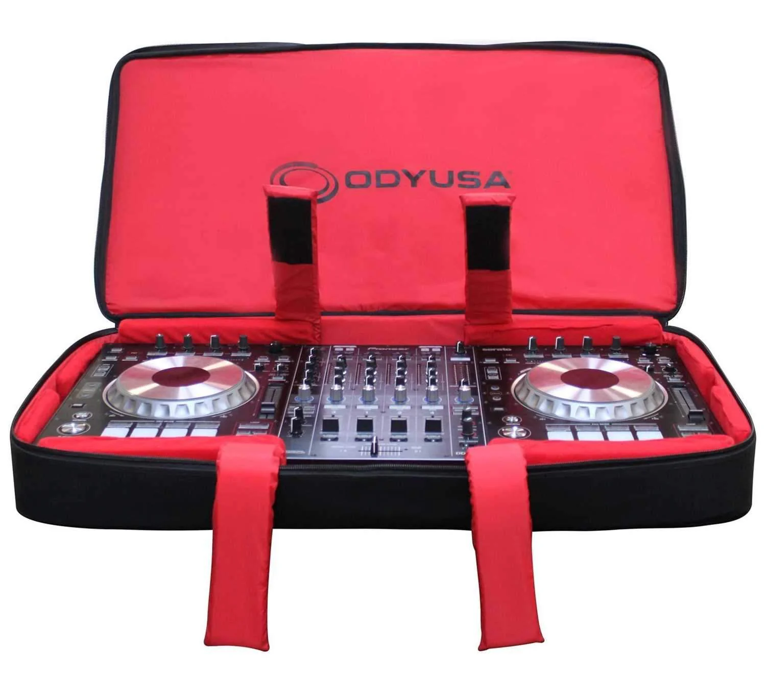 Odyssey Red Series Gear Bag for Pioneer DJ DDJ-SZ2 and XDJ-RX2 - Image 5