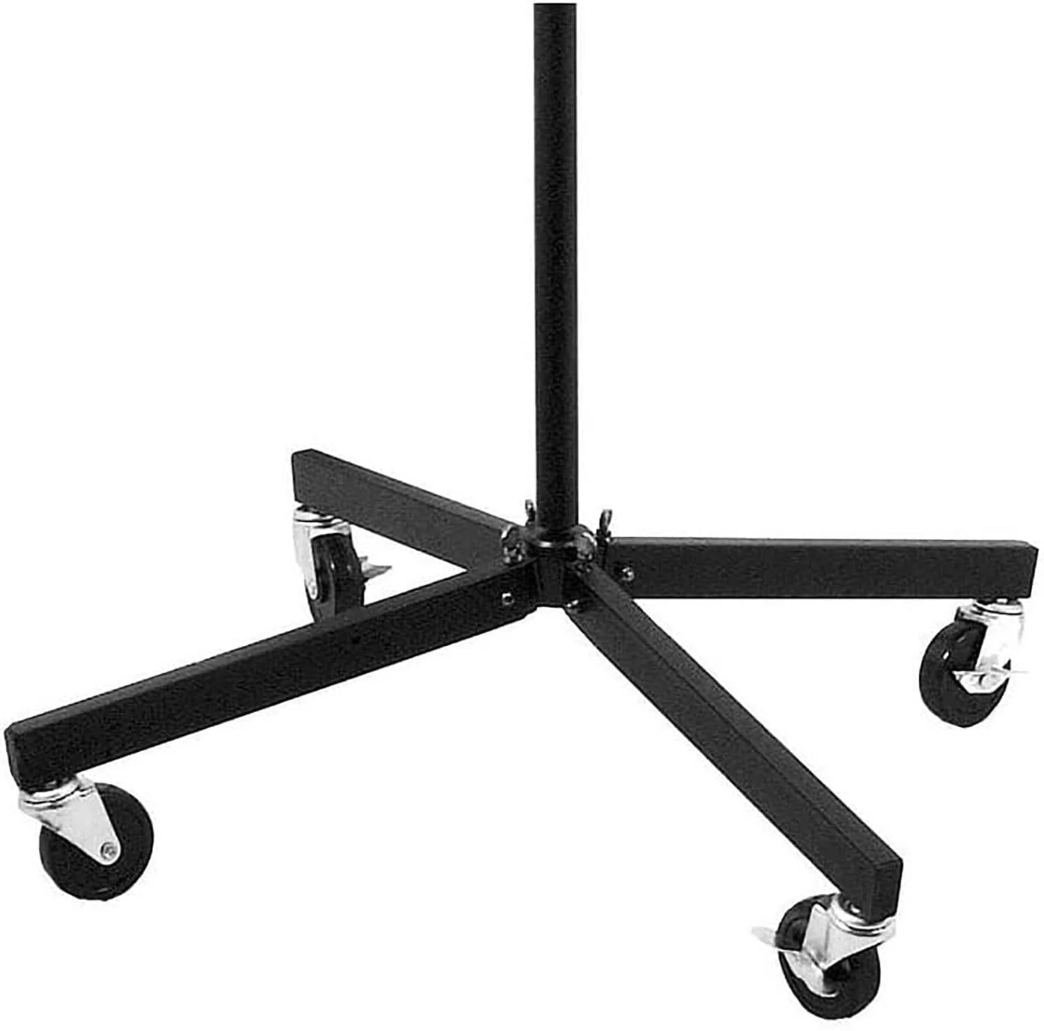 On-Stage SB96+ Tripod Studio Microphone Stand with 7-Inch Mini Boom Extension and Casters - Image 2