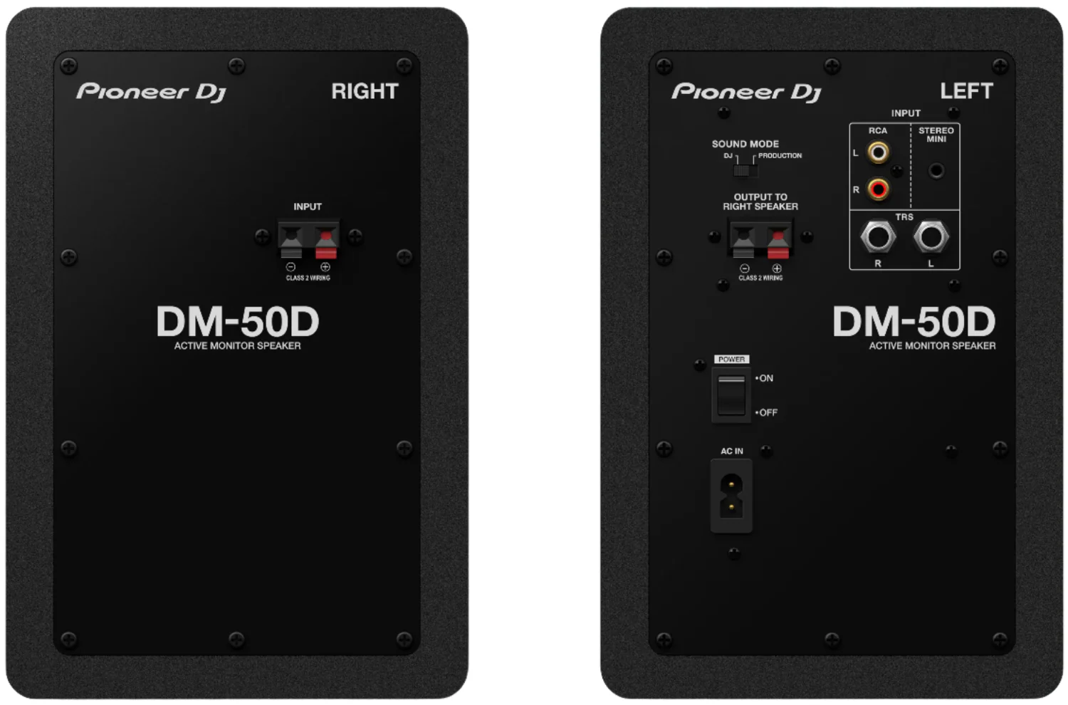 Pioneer DJ DM-50D 5-Inch Powered Studio Monitors (Pair) - Image 2