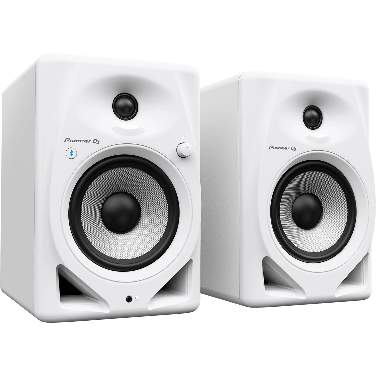 Pioneer DJ DM-50D-BT-W Active 5" Desktop Monitor/DJ Speakers (White)