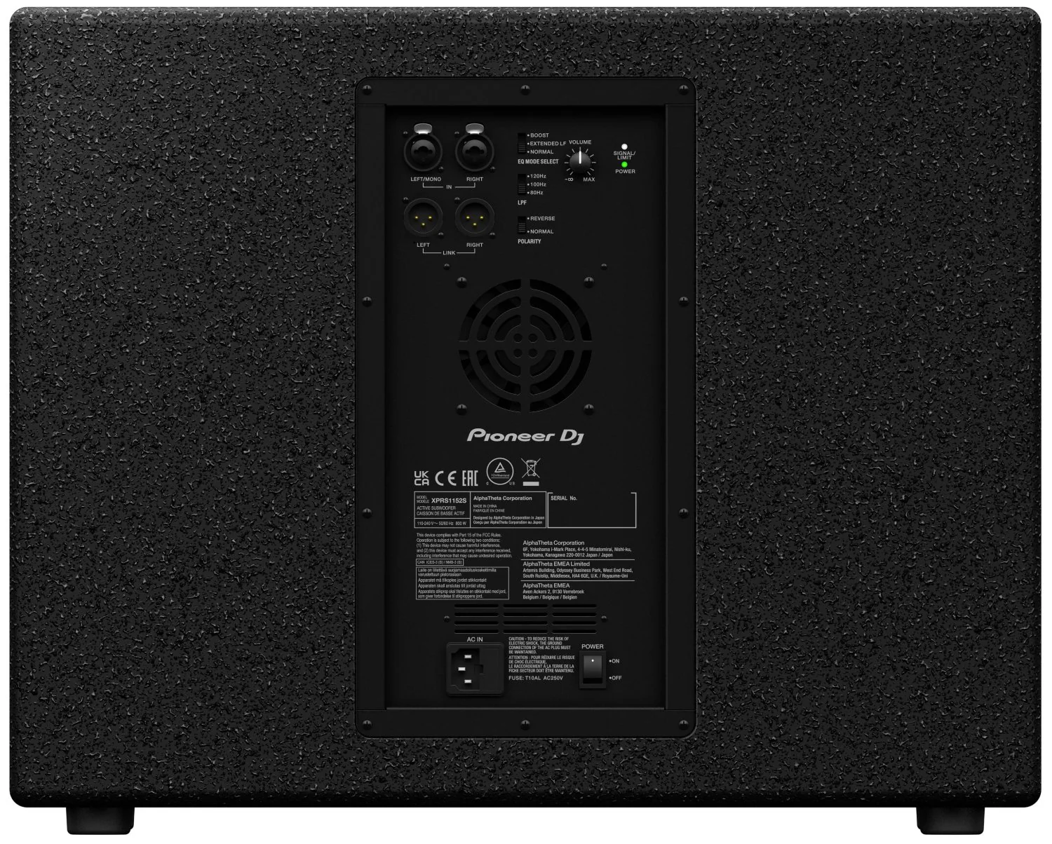 Pioneer DJ XPRS1152S XPRS2 Series 15-Inch Active Vented Subwoofer - Image 3