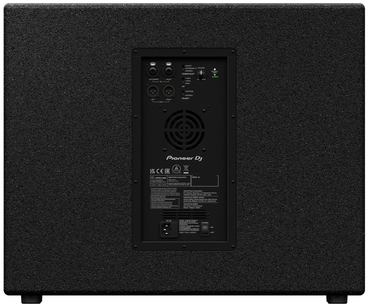 Pioneer DJ XPRS1182S XPRS2 Series 18-Inch Active Vented Subwoofer - Image 3