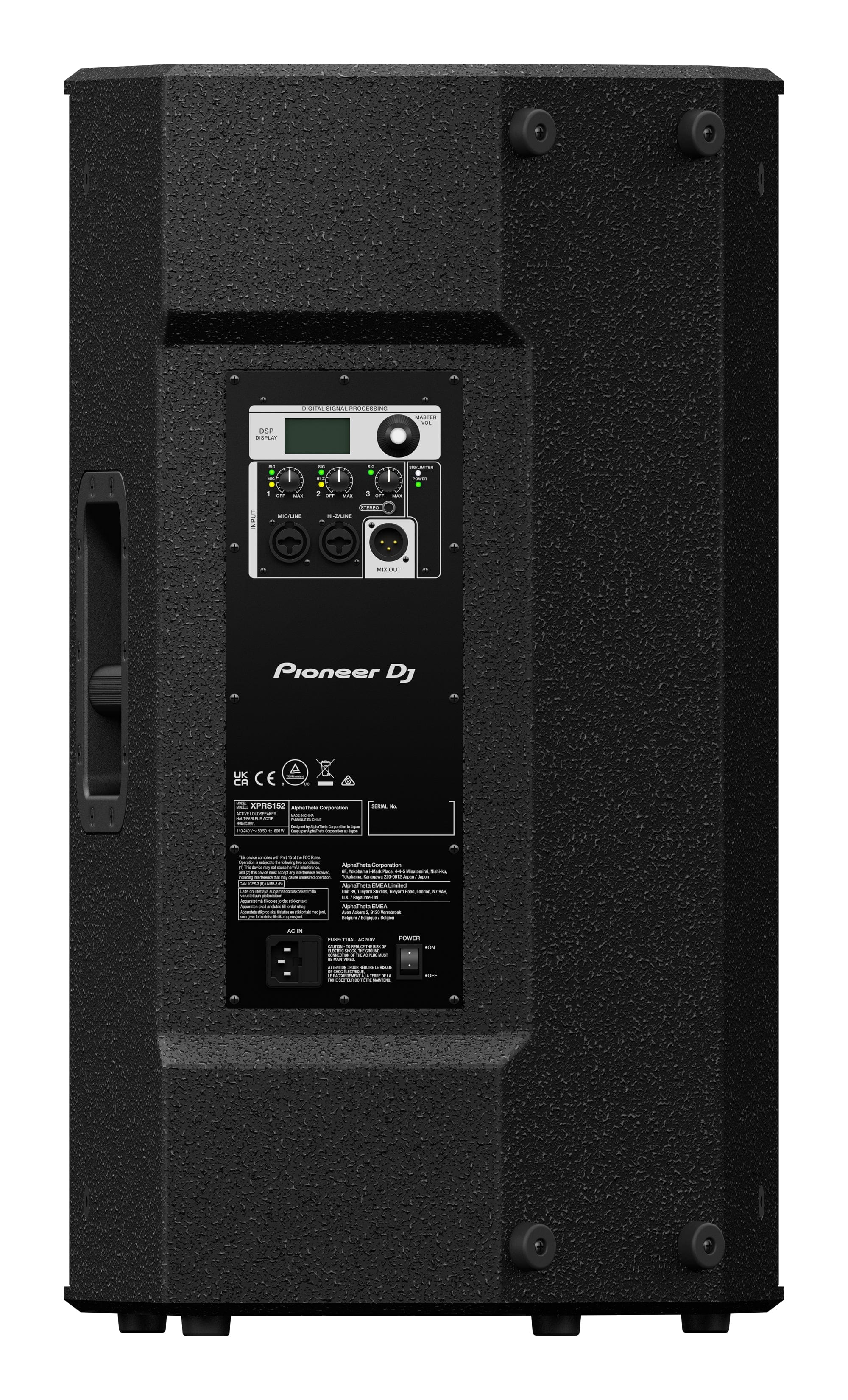 Pioneer DJ XPRS152 Multi-Purpose 2-Way Active 15-Inch Loudspeaker with DSP - Image 3