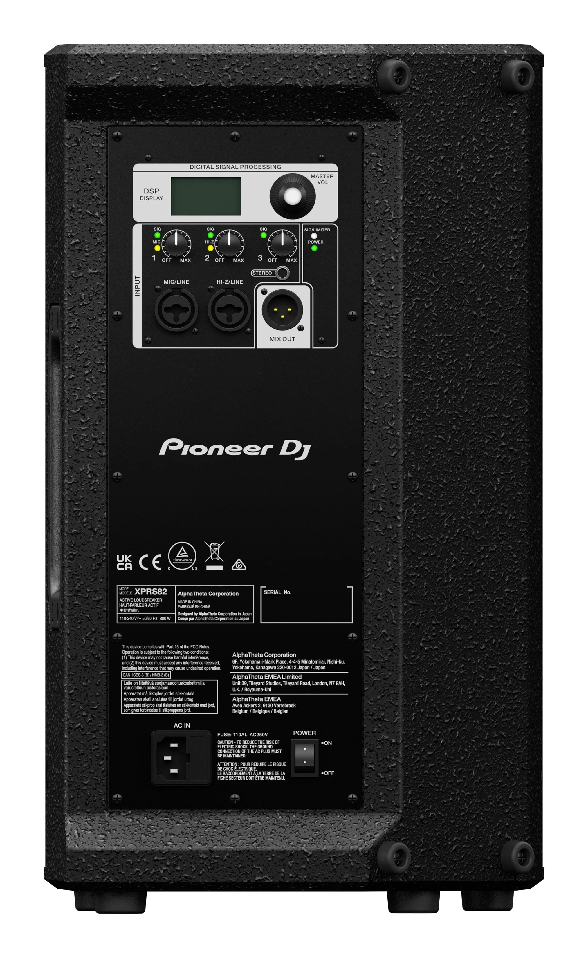 Pioneer DJ XPRS82 Multi-Purpose 2-Way Active 8-Inch Loudspeaker with DSP - Image 3