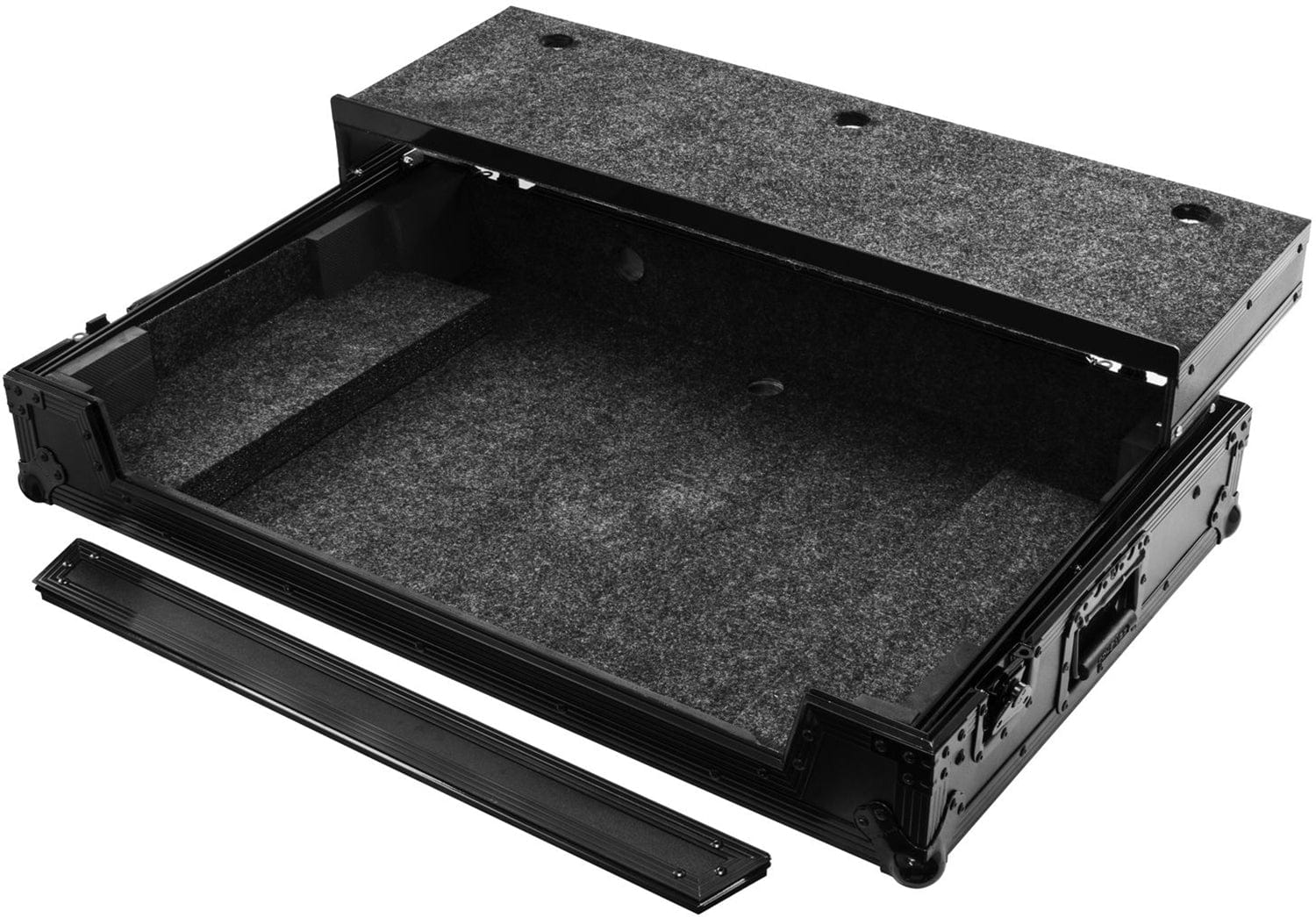 Pioneer DJ FZGSXDJXZWBL Black Label Glide Style Flight Case With Wheels for XDJ-XZ