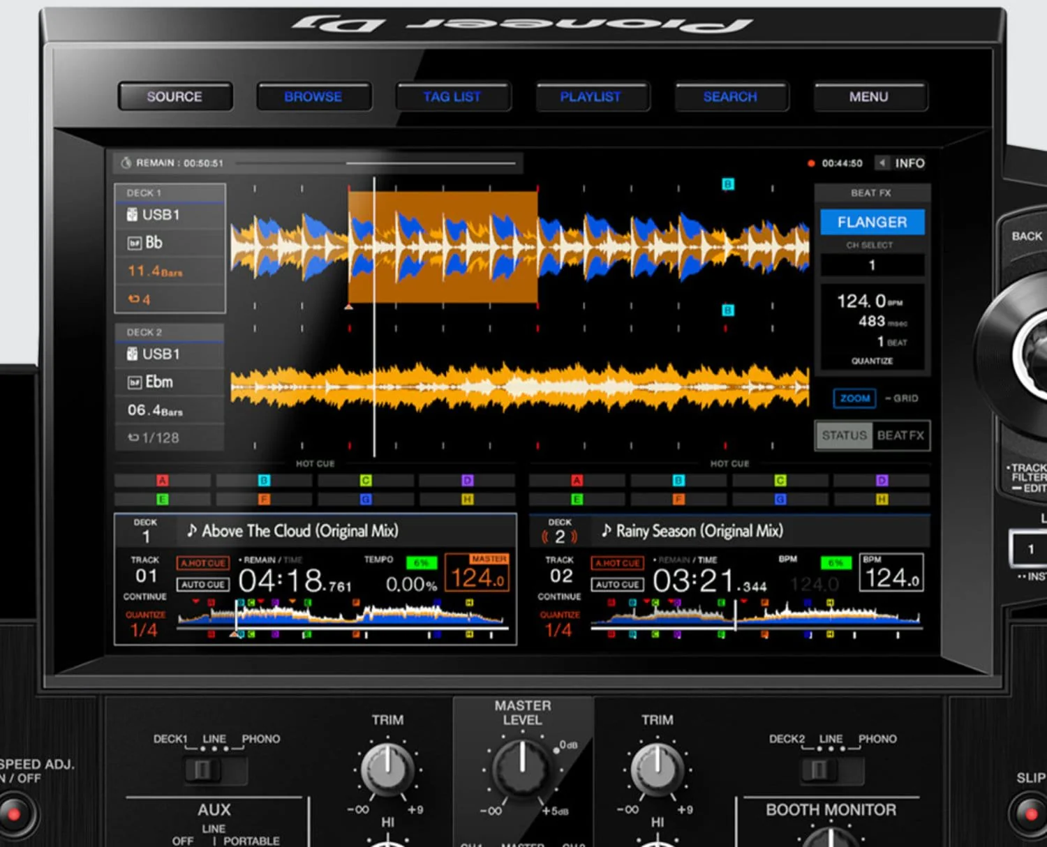 Pioneer DJ XDJ-RX3 2-Channel All-in-One DJ System for rekordbox and Serato DJ Pro - Image 6