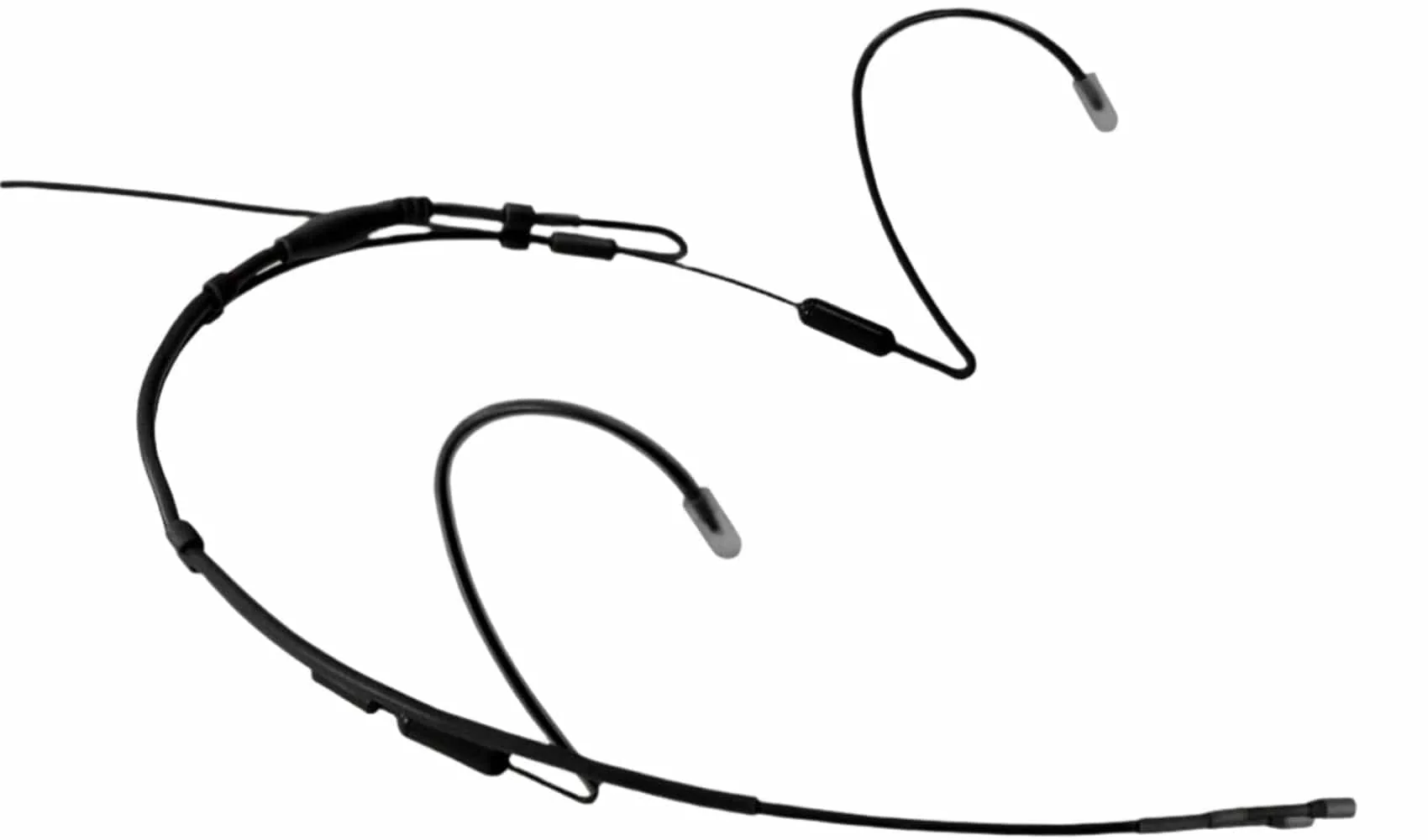 Point Source Audio CO2-8WD-XSK CONFIDENCE Omni Dual Petite Mic Headset for Sennheiser SK - Black