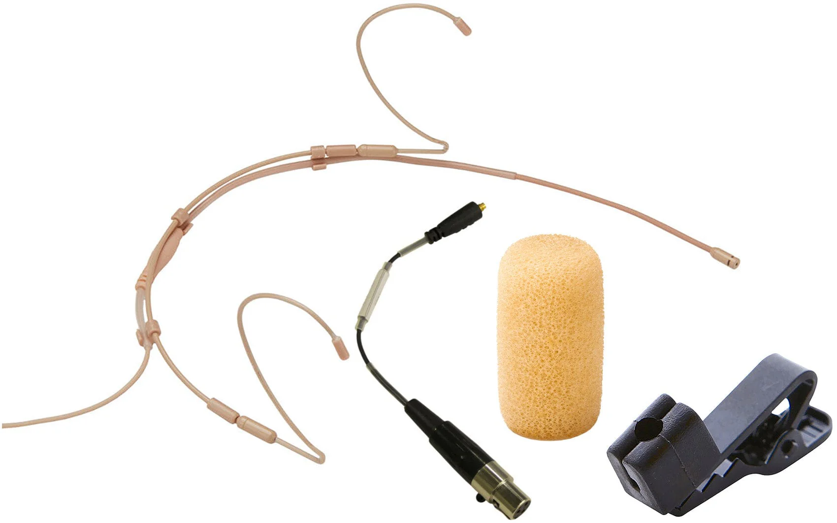 Point Source Audio CR-8D-XTX SERIES8 Cardioid Headset Microphone for Telex - Beige