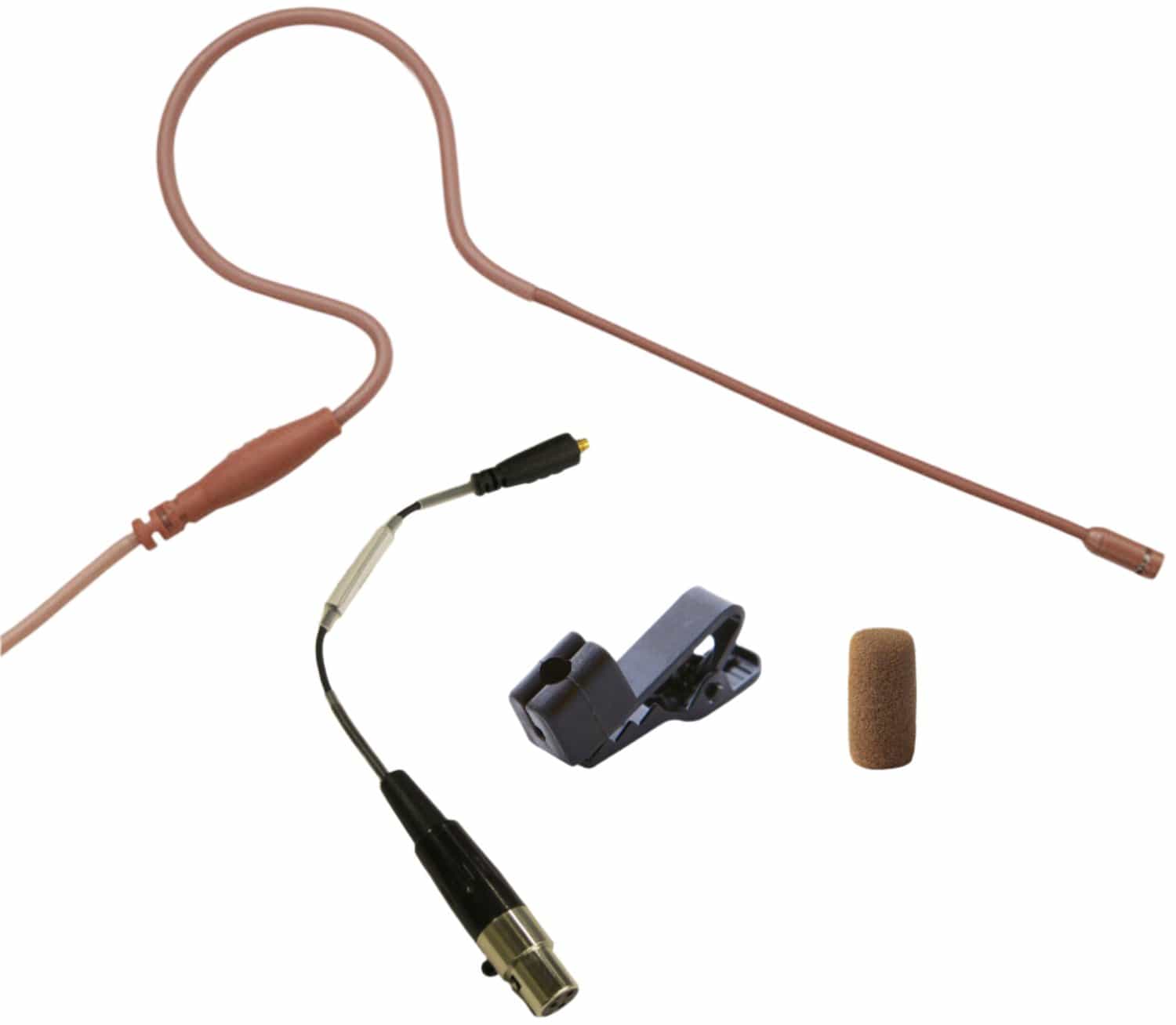 Point Source Audio CR-8S-XAK SERIES8 Cardioid Earworn Microphone for AKG and Audix - Brown