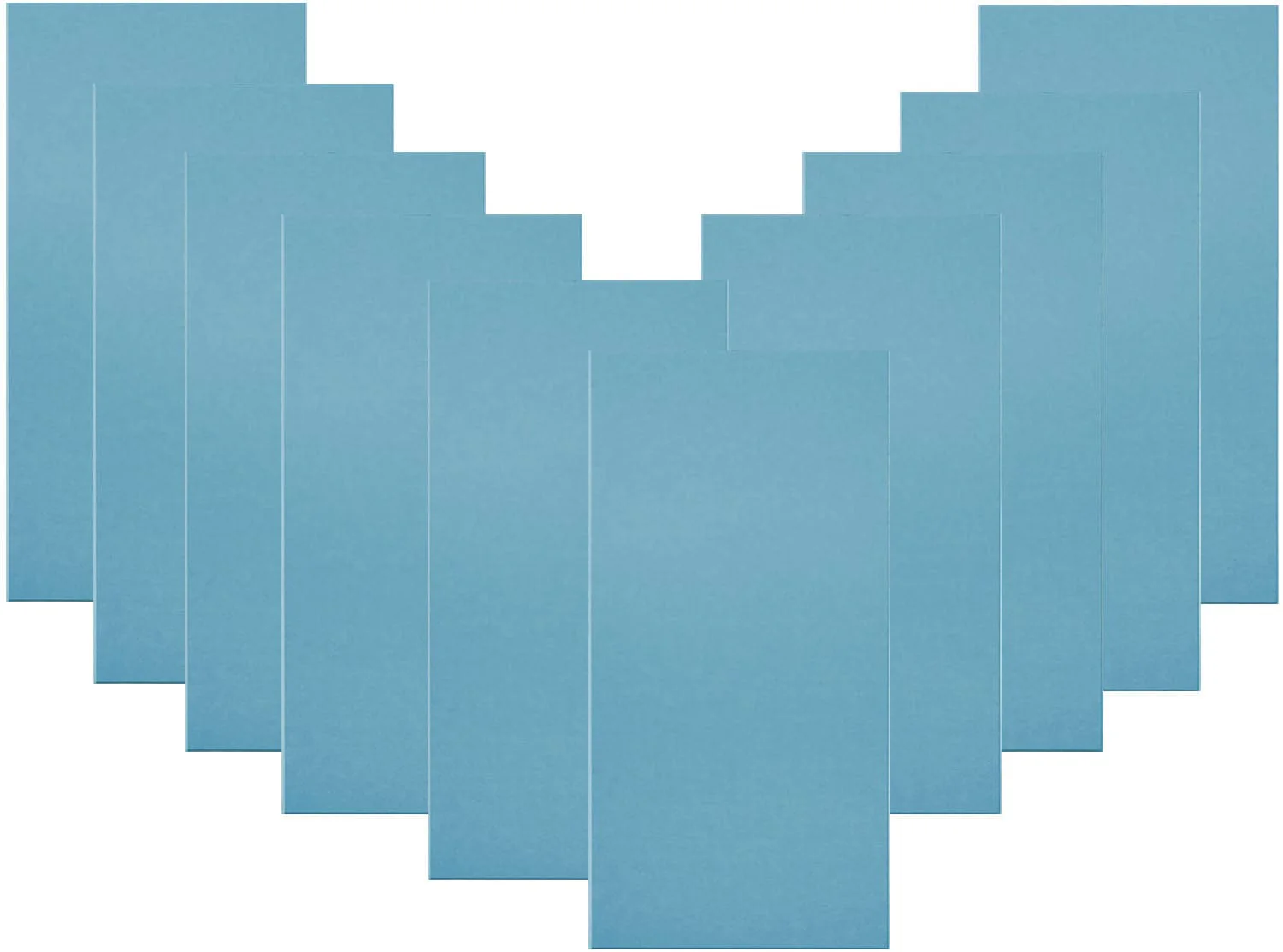 Primacoustic E121-2448-24 EcoScapes Beveled 24 x 48 x 1 Inch Acoustic Panel - Pacific - 10 Pack