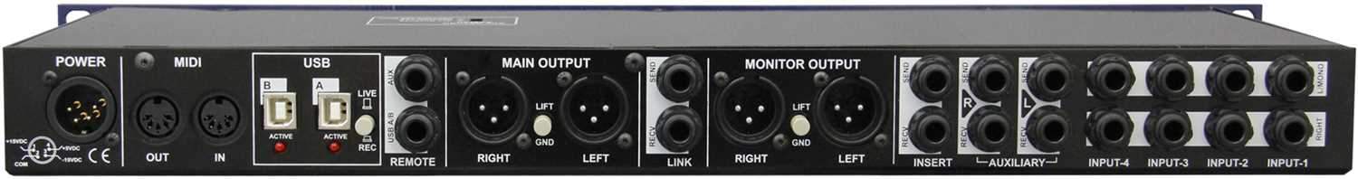 Radial KL-8 Rackmount Keyboard Mixer 4 Input - Image 4