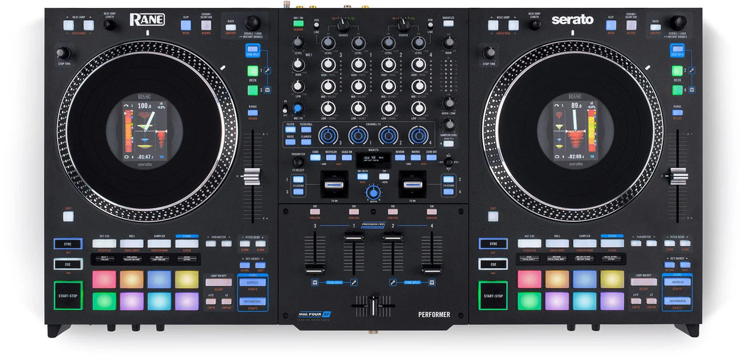 RANE PERFORMER 4-Channel Motorized DJ Controller with Stems - Image 2
