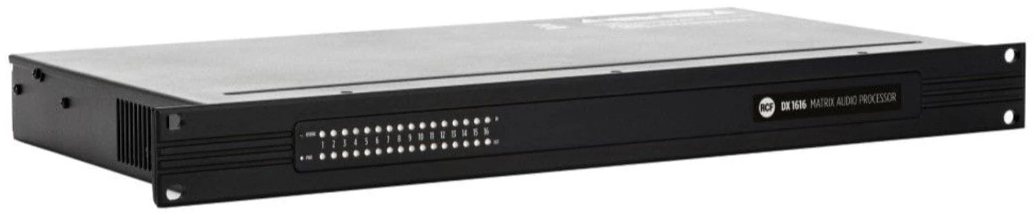 RCF DX 1616 Matrix Audio Processor - 16x16 I/O - Dante Enabled - Image 3