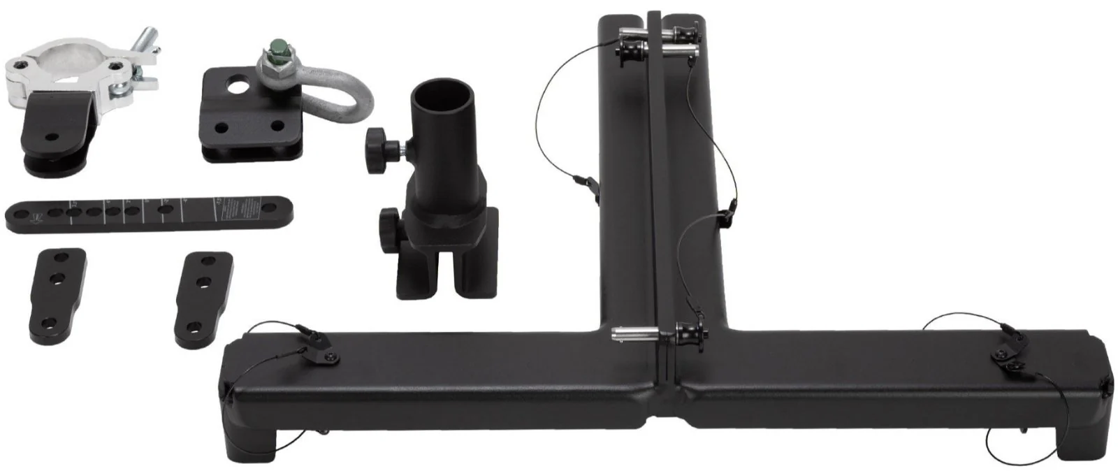 RCF FB-HDL10-LIGHT Light Flybar for Up To 6x HDL10A Speakers - Black - Image 3