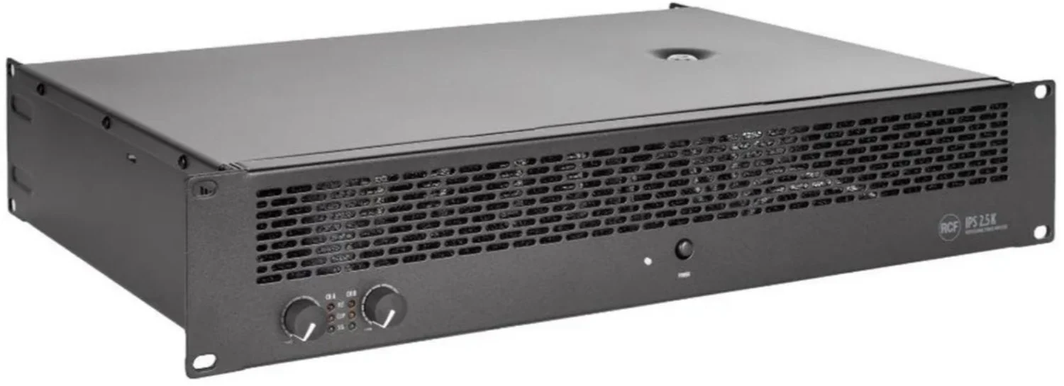 RCF IPS 2.5K Class H 2 Channel Power Amplifier - 2x 1250 Watt - Image 2