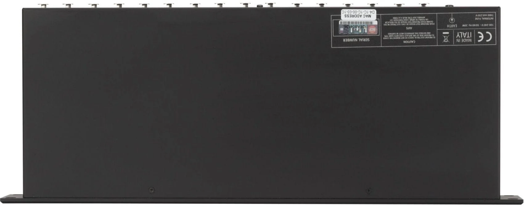 RCF RDNET-8 Control 8 Interface - 8 Channel / 36 Units Per Channel / 1SP Rack - Image 5