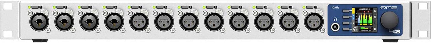 RME 12MIC 12-Channel Digitally Controlled High-End Microphone Preamp with MADI and AVB