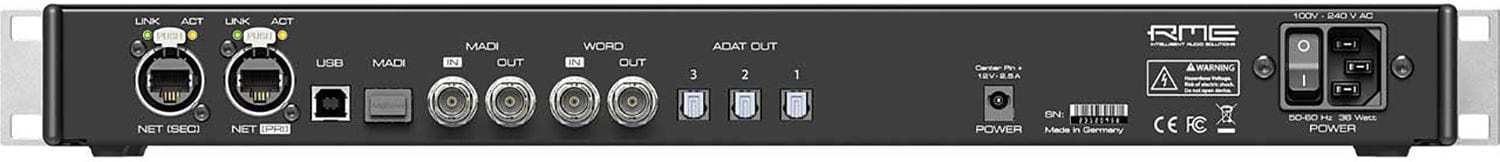 RME 12MIC 12-Channel Digitally Controlled High-End Microphone Preamp with MADI and AVB - Image 2
