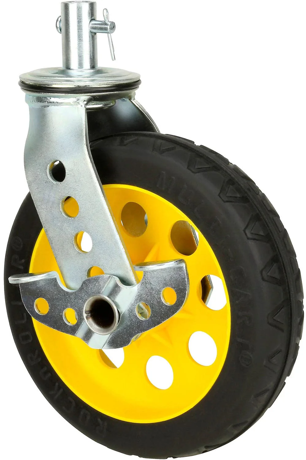 Rock N Roller RCSTR8X2 8 x 2-Inch R-Trac All-Terrain Casters with Brake for R12RT Carts - 2-Pack - Image 2