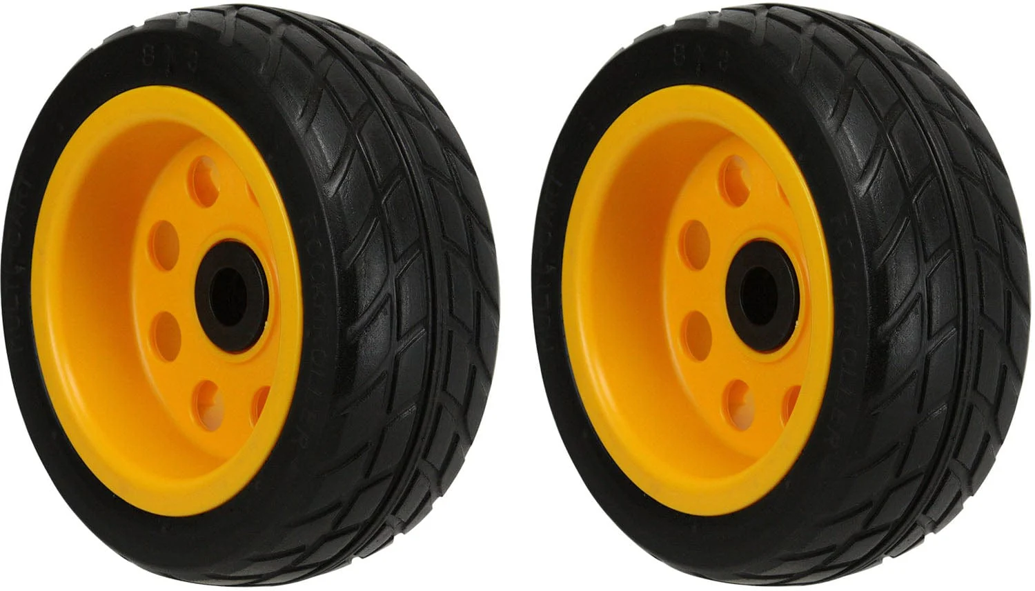 Rock N Roller RWHLO8X3 8 x 3 Inch R-Trac Rear Wheel for  R6 / R8 / R14 / R16 Carts - 2-Pack