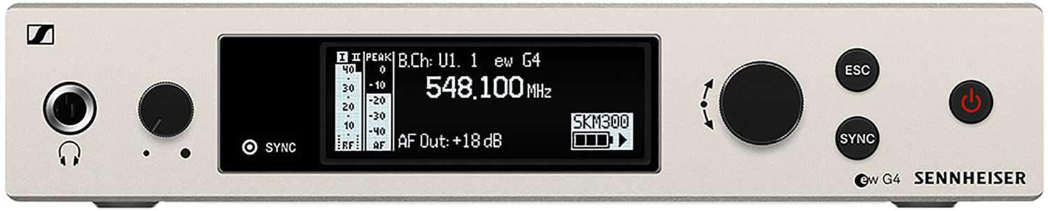 Senheiser ew 500 G4 CI1 Wireless Instrument Set GW1 - Image 2