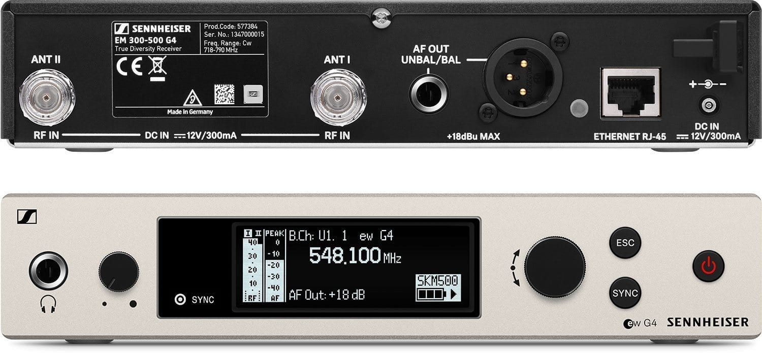 Sennheiser ew 300 G4 Evolution Wireless Bodypack Base Set - Image 4