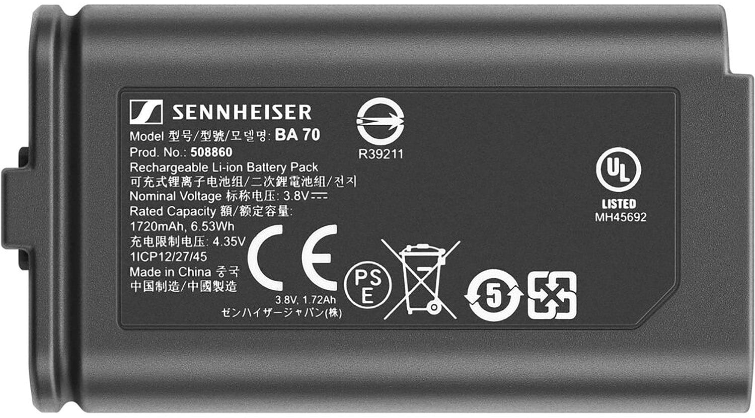 Sennheiser EW-DX 835-S SET (Q1-9) Digital Wireless Handheld Set - Image 6