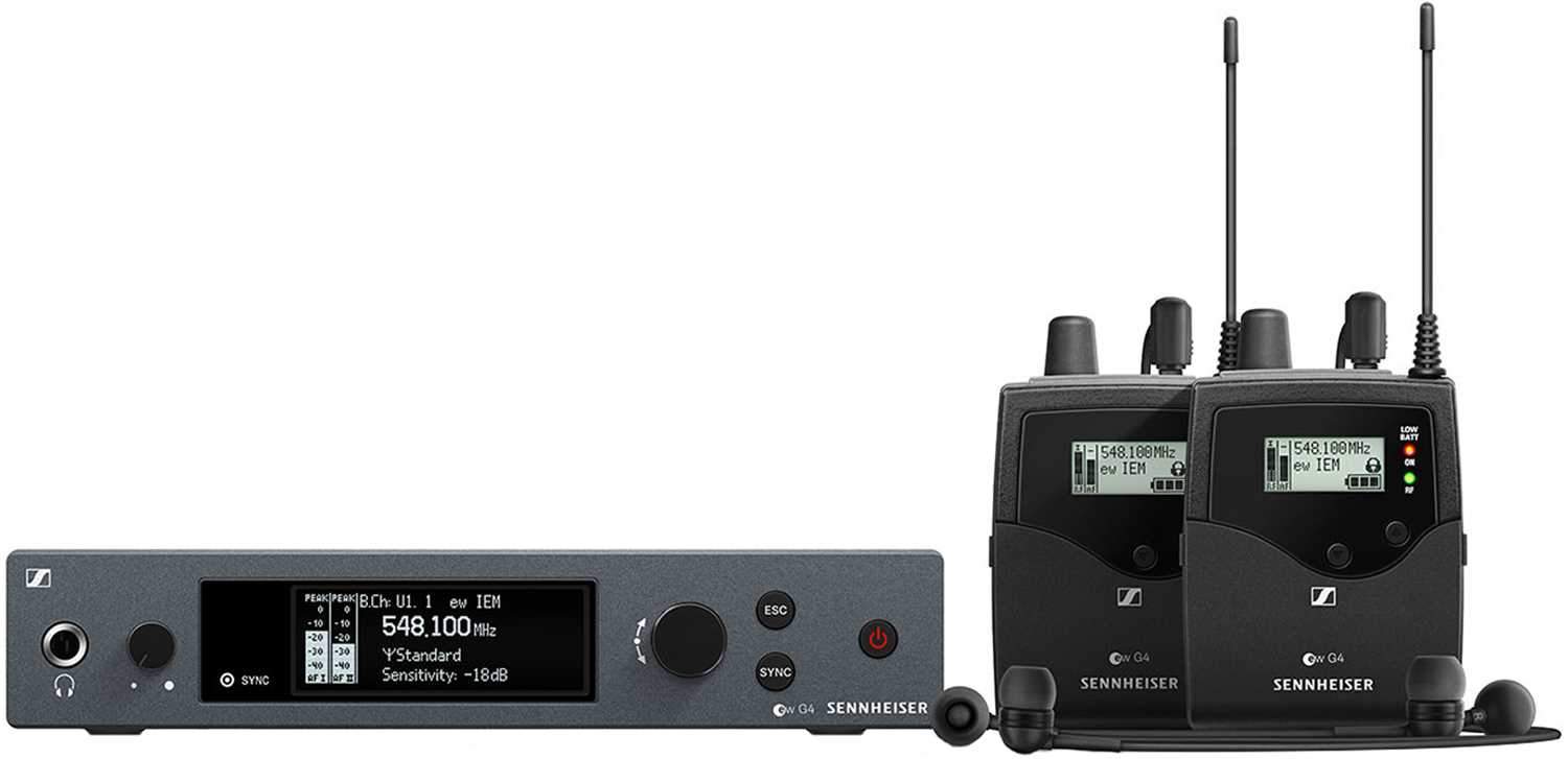 Sennheiser ew IEM G4-TWIN Wireless IEM Twin Set G