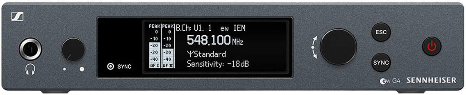 Sennheiser ew IEM G4 Wireless Stereo In-Ear Monitor Set - A - Image 4