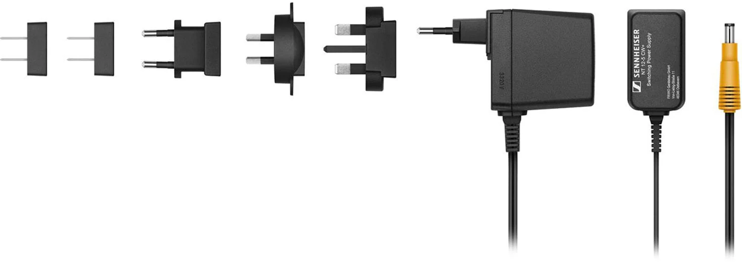 Sennheiser ADAPTER SET NT 12-5 CW+ Full Prong Set for EW-D EM Receivers - Image 2