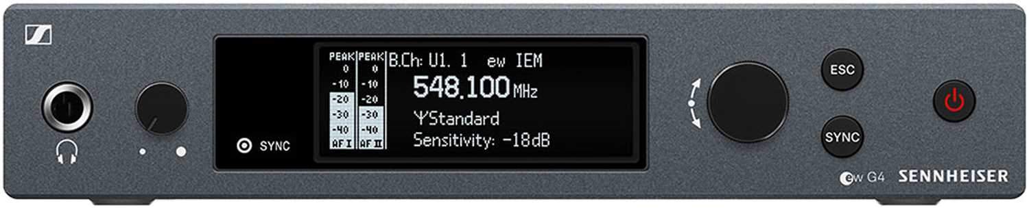 Sennheiser SR IEM G4 Stereo In-Ear Monitor Transmitter - Image 3