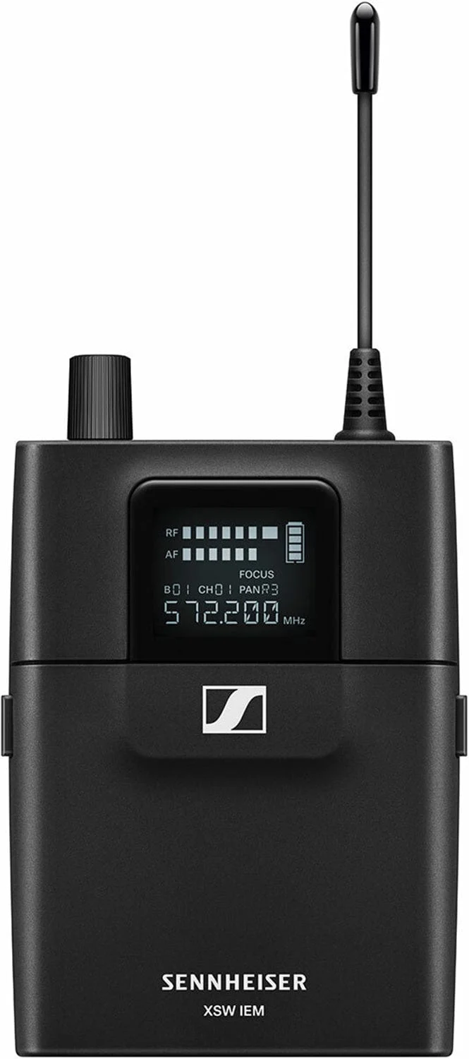 Sennheiser XSW EK In Ear Monitor Belt Pack Reciever and Headphones (572-596MHz)