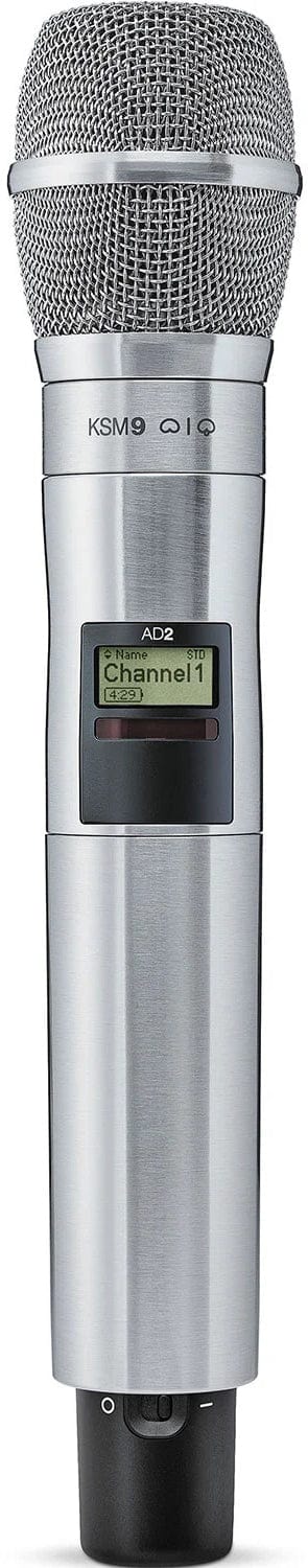Shure AD2/K9N=-K54 Handheld Microphone Transmitter for Axient Digital Wireless Systems - 606-663 MHz
