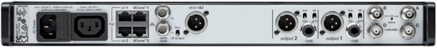 Shure AD4D AD4D Two-Channel Digital Wireless Receiver - Image 2