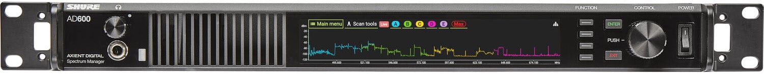 Shure AD600US Axient Digital Spectrum Manager with Included US Power Supply - Image 2