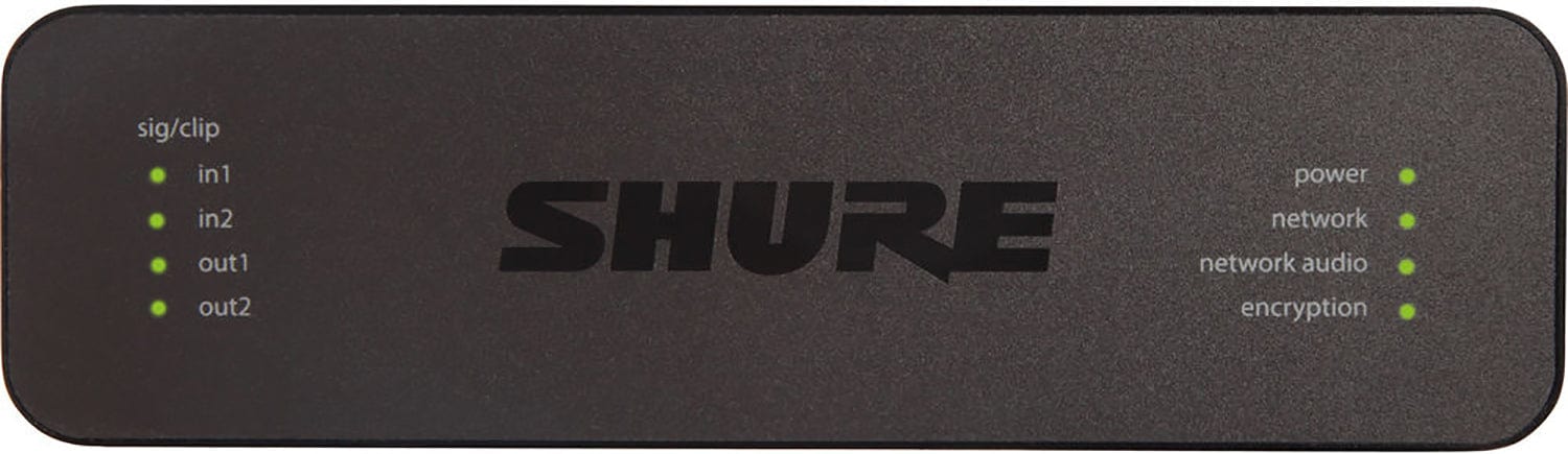 Shure ANI22-XLR 2 Channel In/2 Channel Out XLR Audio Network Interface with Dante - Image 2