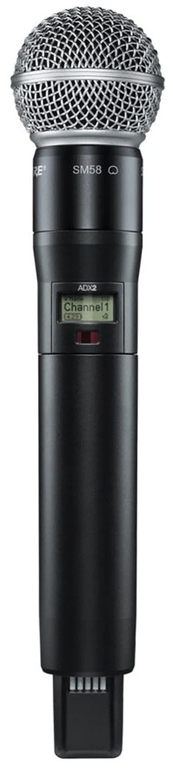 Shure Axient ADX2/SM58 Handheld Wireless Microphone Transmitter - G57 Band