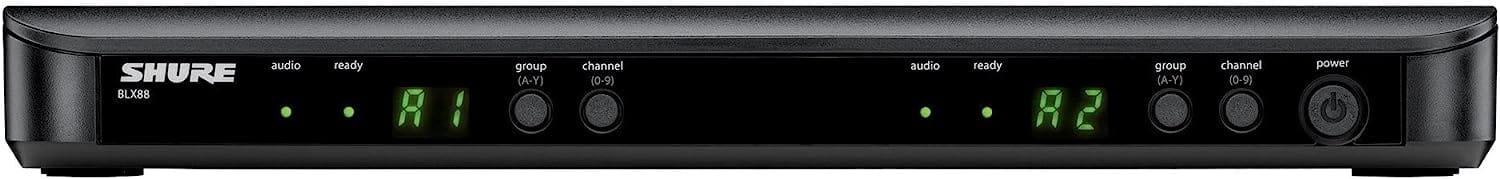 Shure BLX1288 Wireless Combo System with PG58 Handheld and PGA31 Headset - H11 Band - Image 2