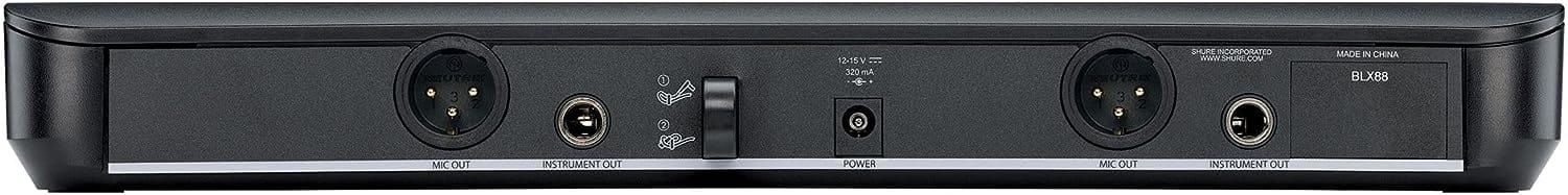 Shure BLX1288 Wireless Combo System with PG58 Handheld and PGA31 Headset - J11 Band - Image 3
