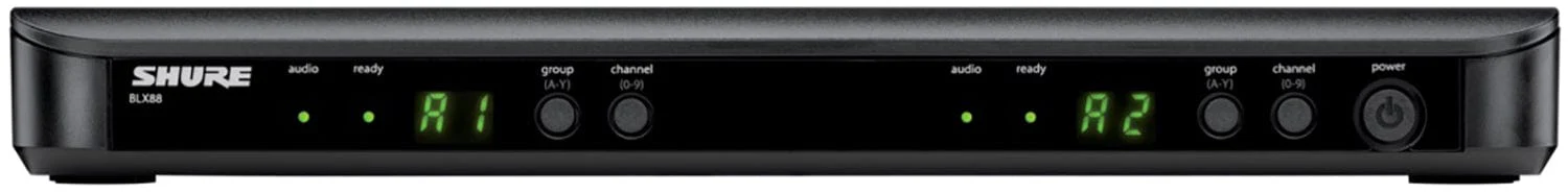 Shure BLX1288 Wireless Combo System with SM58 Handheld and WL185 Lavalier - H10 Band - Image 4