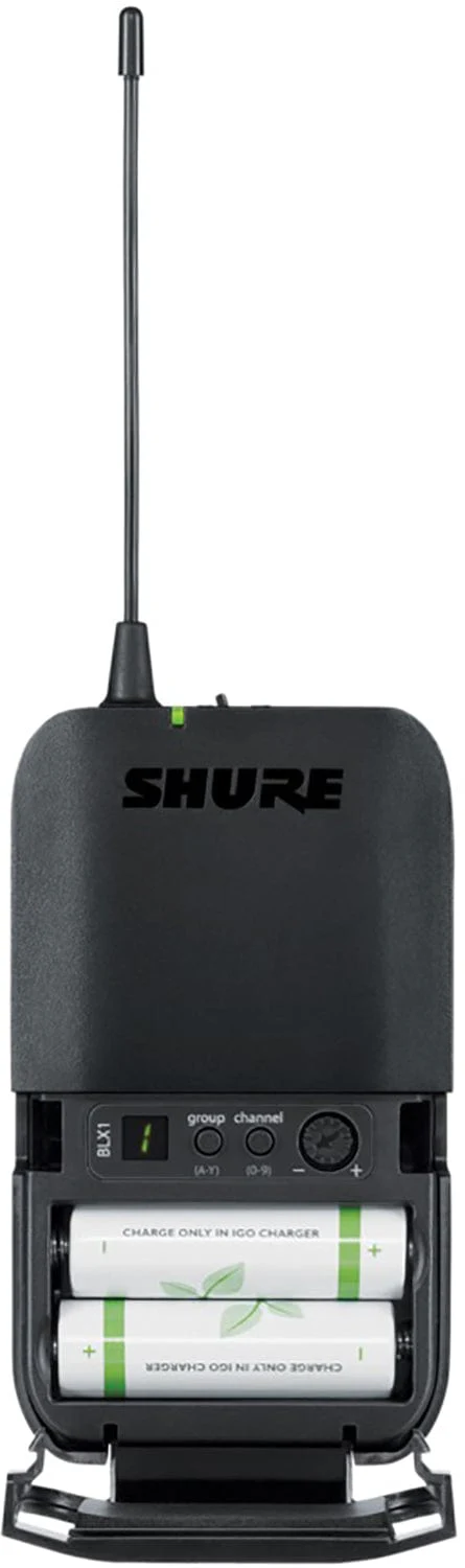 Shure BLX1288 Wireless Combo System with SM58 Handheld and WL185 Lavalier - J11 Band - Image 7
