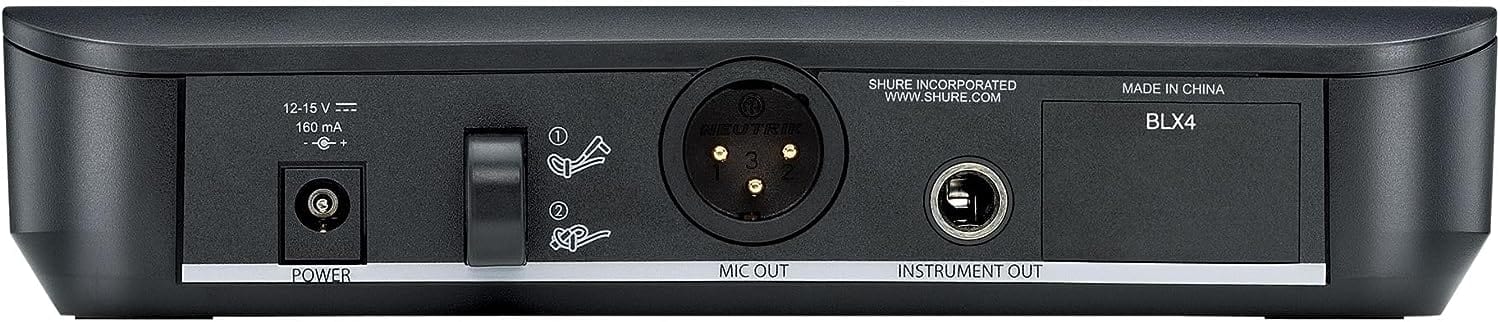 Shure BLX14 Wireless Fitness Headset System with SM31FH Headset Microphone - J11 Band - Image 3